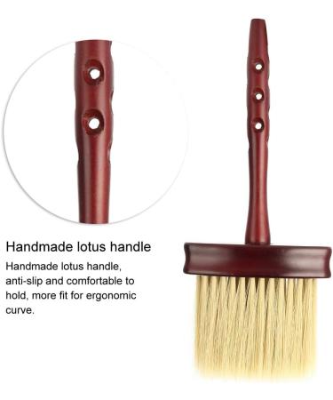 Hair Styling Brush Neck Face Duster Soft Brush Comfortable Handle Professional New Hairdressing Barber Styling Tool - Buy Online on GoSupps.com