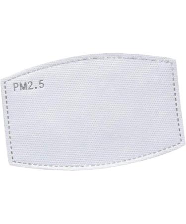 Trimming Shop PM2.5 Activated Carbon Filters Replaceable Protective Mouth Filter Paper for Face Mask Anti Haze Dustproof 5 Layers Filters for Outdoor & Indoor 5pcs - Buy Online on GoSupps.com