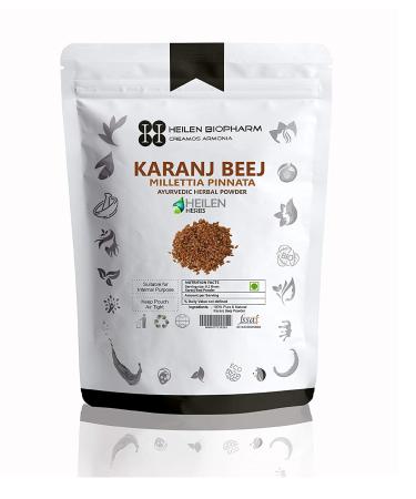 Sheltr Karanj Beej Herbal Powder (Millettia pinnata) for Skin Benefits (400)