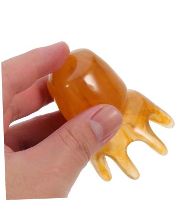 Tovinanna 2-in-1 Jade Resin Scalp Massager Comb - Wide Tooth Comb for Scalp Care & Relaxation - Buy Online on GoSupps.com