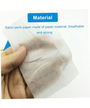 Papier de permanente de salon 350 pi ces papier jetable pour friser les cheveux chauds et froids pour outils coiffure papiers d'emballage professionnels pour permanente cheveux pour salon - Buy Online on GoSupps.com