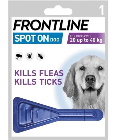 Frontline Spot On Flea Treatment For Dogs 20-40kg 1 pipettes Flea And Tick Treatment For Dogs Frontline Flea Treatment For Dogs Frontline Spot On For Dogs Frontline For Dogs - Buy Online on GoSupps.com