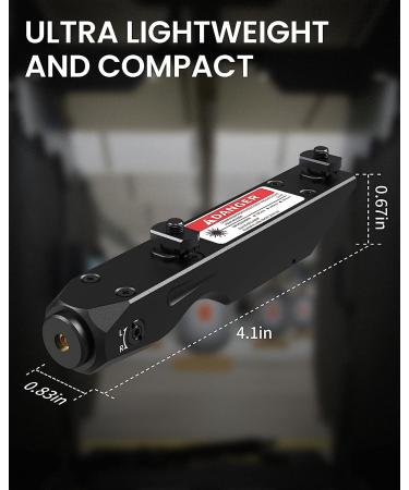 Votatu M4L-GC Circle Dot Green Laser Sight | M-Lok Rail | Tactical Rifle Laser with Strobe | Rechargeable - Buy Online on GoSupps.com