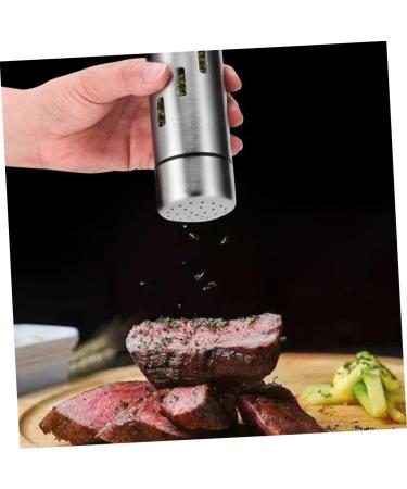 Zerodeko 1pc Heart Shaped Bowl Handle Replacement Storage Jar Cooking Enjoyment Lid to Keep Spices Fresh Practical and Beautiful Kitchen Product Duster Spice Jar Stainless Steel Salt Shaker 5X5CM Silver - Buy Online on GoSupps.com