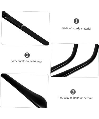 Gleavi Glasses Repair Set - Universal Glass Legs NBLest Metal Frame Black 13x0.5cm - Perfect Accessories for Glasses Restoration - Buy Online on GoSupps.com