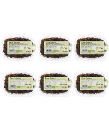 BIONSAN - ORGANIC - Sultana Raisins 200g - Pack of 6 - Buy Online on GoSupps.com