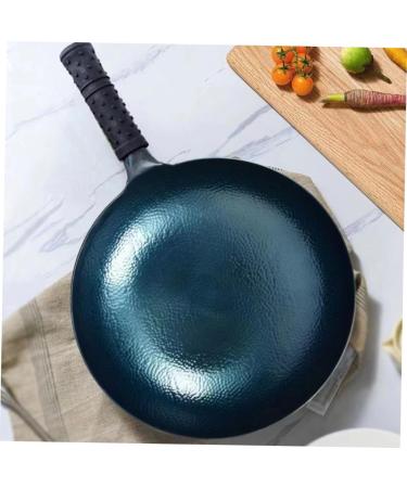 LABRIMP Kitchen Cookware Paella Frying Pan Paella Cooking Pan Wok Pan for Outdoor Wok Kitchen Utensil Stir Fry Skillet Pans Nonstick Frying Pan Gas Stove Wok Iron Baking Pan Old Fashioned - Buy Online on GoSupps.com