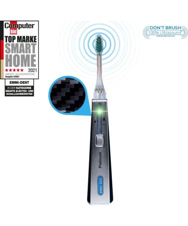 EMMI-DENT Electric Toothbrush Set | 100% Ultrasound Technology for Sensitive Teeth & Gums | Removes Harmful Plaque with Nano Bubble Toothpaste - Shop Internationally - Buy Online on GoSupps.com