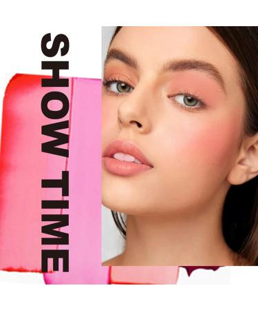 Milk Jelly Blush Milk Makeup Jelly Tint Milk Cooling Water Jelly Tint Milk Blush Stick Jelly Lip Tint Lip And Cheek Stain Sheer Natural Long-Lasting Multi Use Makeup Blush Stick (Coral(2) 0.98 2.16 inch) Coral(2) 1 count (Pack of 1) - Buy Online on GoSupps.com
