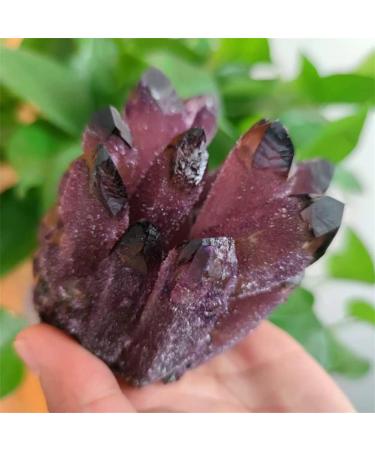 Natural Crystal 300-700g Natural Purple Ghost Quartz Crystal Cluster Crystals raw Gemstone Specimen for Home&Office Decoration Synthetic Power Stone Crystal HOMEZHOU (Size : 500-600g) - Buy Online on GoSupps.com