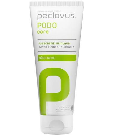 Buy Peclavus Podo Care Foot Cream with Vine Leaves 100ml for Tired Legs - Soothes & Nourishes | International Shipping Available - Buy Online on GoSupps.com