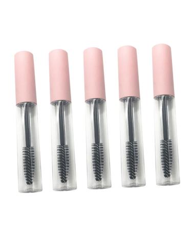 POPETPOP 5pcs Gloss Portable Bottle Diy Eye Mascara Containers Eyelash Storage Refillable Cream Dispensers