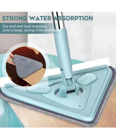 LAMELLIS Adjustable and Multifunctional Triangle Mop 360 Rotation for Wet and Dry Floors - Buy Online on GoSupps.com