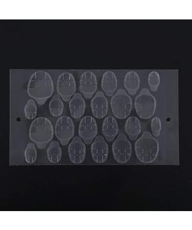 Nail Stickers Double Sided Adhesive Tape | Transparent Clear Stickers for False Nail Tips & Manicure Tools | International Shipping Available - Buy Online on GoSupps.com