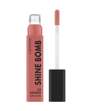 Catrice Shine Bomb Lip Lacquer N°030 Long-lasting nude lipstick Instant effect Colorful shine Vegan Oil-free Paraben-free No microplastic particles 3 ml