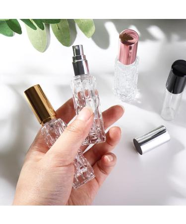Kopida 10ml Reusable Empty Spray Atomizer for Girl Women Mini Perfume Travel Refillable Glass Spray Bottle Atomizer Portable Leak-proof Travel Sprayer - Buy Online on GoSupps.com