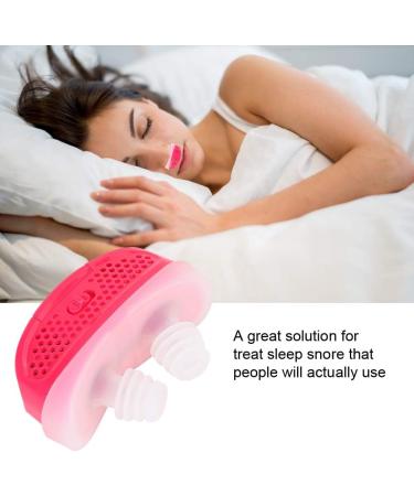 Intelligent Electric Anti Snoring Device for Men and Women - Snoring Solution (Red) - Buy Online on GoSupps.com