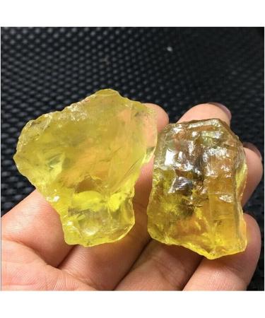 Decorative Ornaments 50g-55g Natural Citrine Crystal Rough Raw Stone Rock Specimen Brazil kaixun - Buy Online on GoSupps.com