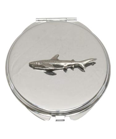Shark Compact Mirror Handbag Gift With Free Engraving 319