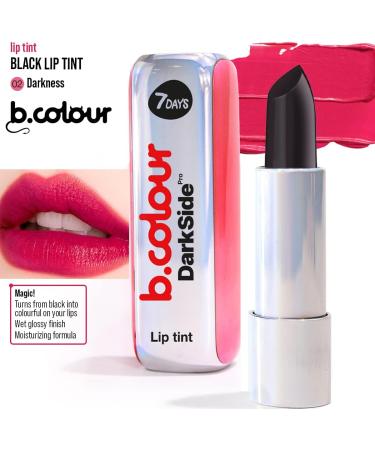 7DAYS Lipstick & Lip Tint | Highly Pigmented Lip Gloss | Long Lasting Dark Red Color Changing Lipstick 3.5g - Buy Online on GoSupps.com