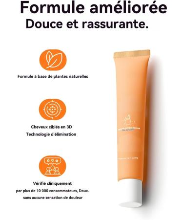 Cr me d pilatoire visage Cr me d pilatoire visage pour femme D pilatoire Doux Et Efficace Pour Le Visage La L vre Sup rieure Et Le Menton Convient tous les types de peau 1pcs - Buy Online on GoSupps.com
