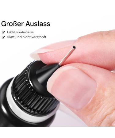 Generisch Rhinestone Glue Gel 3D Gel Nail A-Rt Super Rhinestone Glue for Nails for 3D Nails Gems Beads Nail Arts Jewellery Hardened Needs Nail A-Rt DIY at Home - Buy Online on GoSupps.com