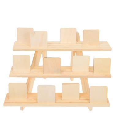 1pc Nail Art Display Stand Nail Art Showing Board Nail Art Display Holder Manicure Color Display Board Nail Color Chart Makeup Gadgets Three-dimensional Nail Supplies Log