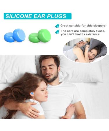 54 Reusable Silicone Moldable Ear Plugs for Sleeping Swimming Noise Cancelling | Ideal for Travel Shooting Concerts & More - Buy Online on GoSupps.com