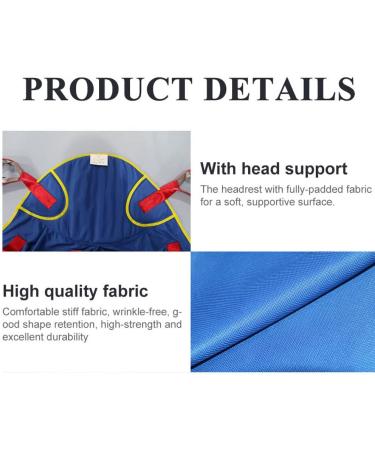 Medical Full Body Sling for Patient Lift Sit to Stand Lift Sling Transfer Belt Divided Leg Padded Patient Lift Sling with Head Support L - Buy Online on GoSupps.com