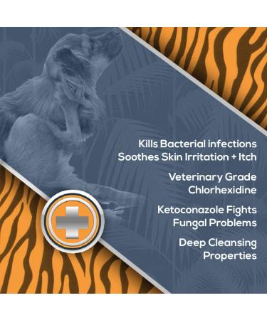 Jungle Pet Anti-Itch Chlorhexidine Wipes for Dogs & Cats - 50 Count | Relieve Itch & Irritation - Buy Online on GoSupps.com