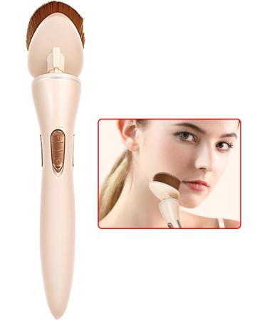 Vibrate Foundation Brush 360 Degrees Rotating Electric Contour Brush Makeup Brush for Blending Liquid Powder for Women Wife Friend for Blending Founcy Electric Foundation Brush (Battery Type) - Buy Online on GoSupps.com