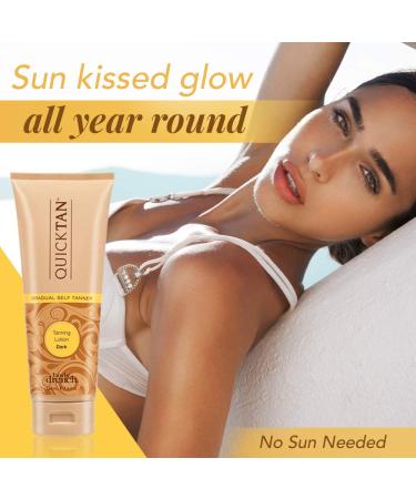 Body Drench Quick Tan Gradual Tanning/Bronzing Lotion - Dark 8 Fl Oz - Pack of 1 - Buy Online on GoSupps.com