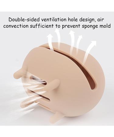 ZERRIOY 2PCS Beauty Blender Case Beauty Blender Holder Beauty Egg Organizer Makeup Sponge Holder Beauty Blender Sponge Make Up Sponge Blender for Makeup Sponge Travel Sponge Holders - Buy Online on GoSupps.com