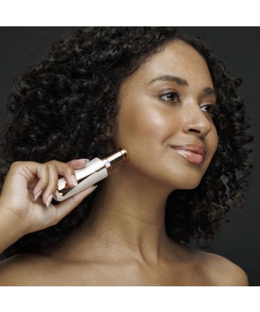 JML NuYou Facial Hair Remover for Women - Quick Painless Hair Removal Rechargeable with 18K Gold Blades Portable Facial Trimmers Lipstick Design for Discreet Face Care New Floatable Tiltable Head - Buy Online on GoSupps.com