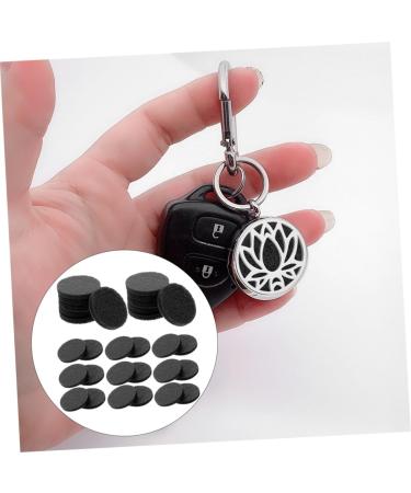 80pcs Aromatherapy Diffuser Cotton Pads - Refill Pads for Car & Home - Essential Oil Accessories - Black Aroma Pads - Buy Online on GoSupps.com