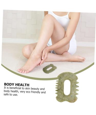 Didiseaon Natural Jade Scraping Tablet Tool - Facial Massage Board for Radiant Skin | 1Pc Jade Massager - Buy Online on GoSupps.com