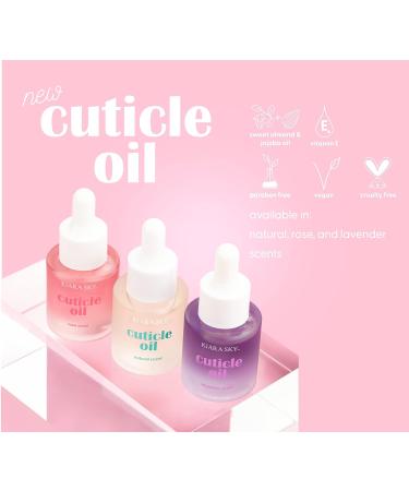 Kiara Sky Hydrating Nail and Cuticle Oil .7 fl oz (Lavender) - Moisturizing Treatment - Buy Online on GoSupps.com