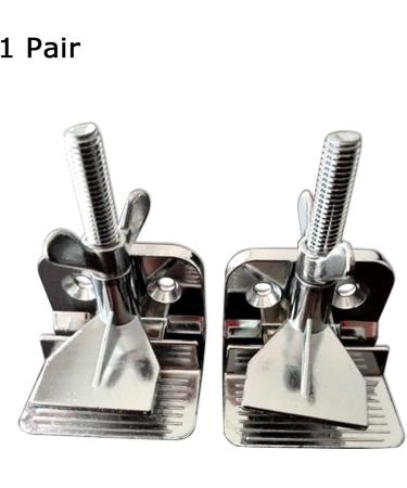 2PCS Screen Printing Clamps - Butterfly Hinge Clamp for Silk Screen Frames - DIY Tool with 4 Screws - Buy Online on GoSupps.com