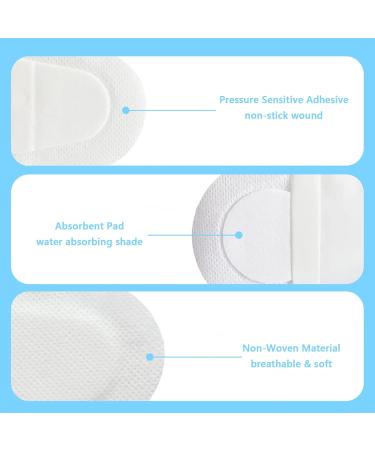 PUERFOCA 20 x Eye Patches Sterile for Sensitive Eyepieces Breathable Disposable Eye Patches Ideal for Girls Boys Adults Amblyopia - Buy Online on GoSupps.com