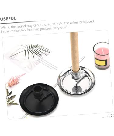 Beavorty Moxa Seat Incense Burner Set - Stainless Steel Moxa Bar Holder for Moxibus Tunnel & Fire Extinguisher - International Shipping Available - Buy Online on GoSupps.com