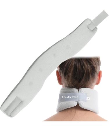 Woys Halskrause - Adjustable Breathable Neck Collar | Contoured Support Wrap for Neck Posture | Unisex Stability - Buy Online on GoSupps.com