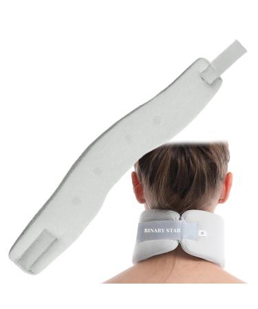 Jingling neck support collar |Adjustable neck pillow support |Office supplies for the right neck farming breathable neck collar support for sleeping men women teenagers
