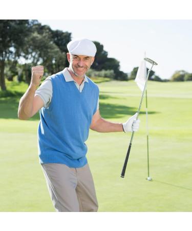 Webeedy Standard Practice Golf Flag - Solid Nylon | Portable Golf Target Flags for Yard & Putting Green - 20.1x14.2 White - Buy Online on GoSupps.com