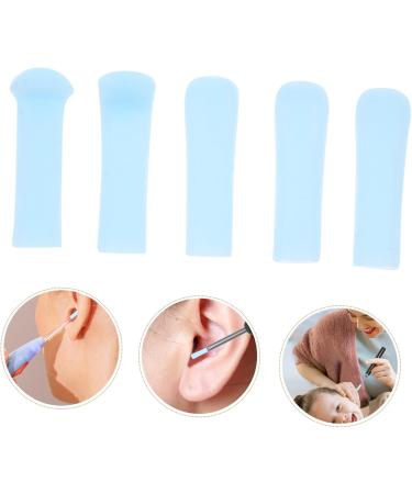 Baluue 10pcs Silicone Replacement Tips Earwax Removal Kit Ear Cleaning Tools Safe Earwax Remover Ergonomic Design - Buy Online on GoSupps.com
