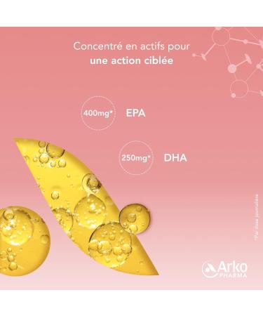 Arkocaps Omega 3 - Active ingredients of marine origin for good cardiovascular function - 180 capsules - Buy Online on GoSupps.com