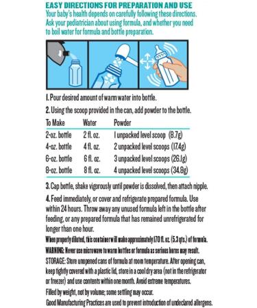 Earth's Best Organic Gentle Infant Powder Formula with Iron - Easy To Digest Proteins - 21 oz - Buy Online on GoSupps.com