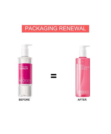 Buy Dermalogy by Neogenlab Soothing Cica-Baum Mizelle Cleaning Oil 300ml Waterproof Makeup Remover for Sensitive Skin | Clean Beauty Korean Skincare - Buy Online on GoSupps.com