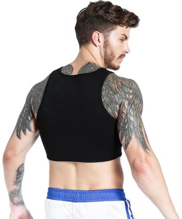 IYUNYI Men's Neoprene Brace Vest Chest Support Strap for Fitness Sports - Large (Pack of 1) - Buy Online on GoSupps.com