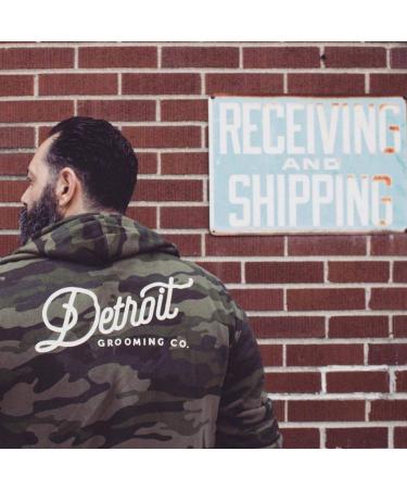 Detroit Grooming Co. Beard Butter (313) Toasted Vanilla Amber Scent for Men - 2oz Strong Hold Beard Balm with Essential Oils for Growth and Styling - Buy Online on GoSupps.com