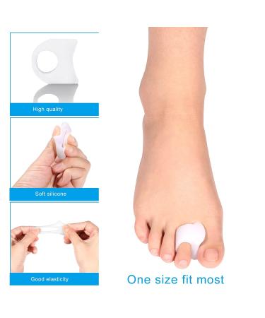 Anggrek 8-Piece Toe Separator Set | Pain Relief for Hallux Valgus Crooked Toes & Overlap | Comfortable Toe Spacers for Smoother Shoes - Buy Online on GoSupps.com